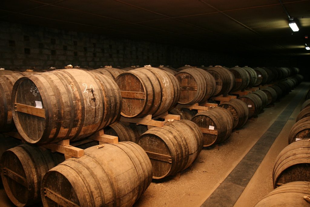 storage cognac casks quality