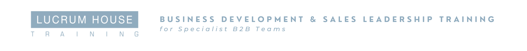 Lucrum House – Bespoke Sales Training